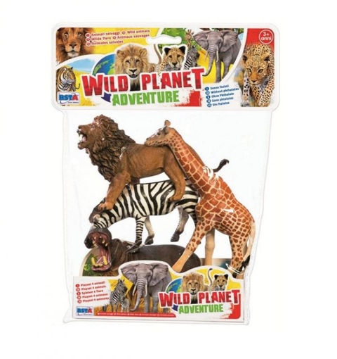 Picture of BUSTA WILDE ANIMALS 4PCS